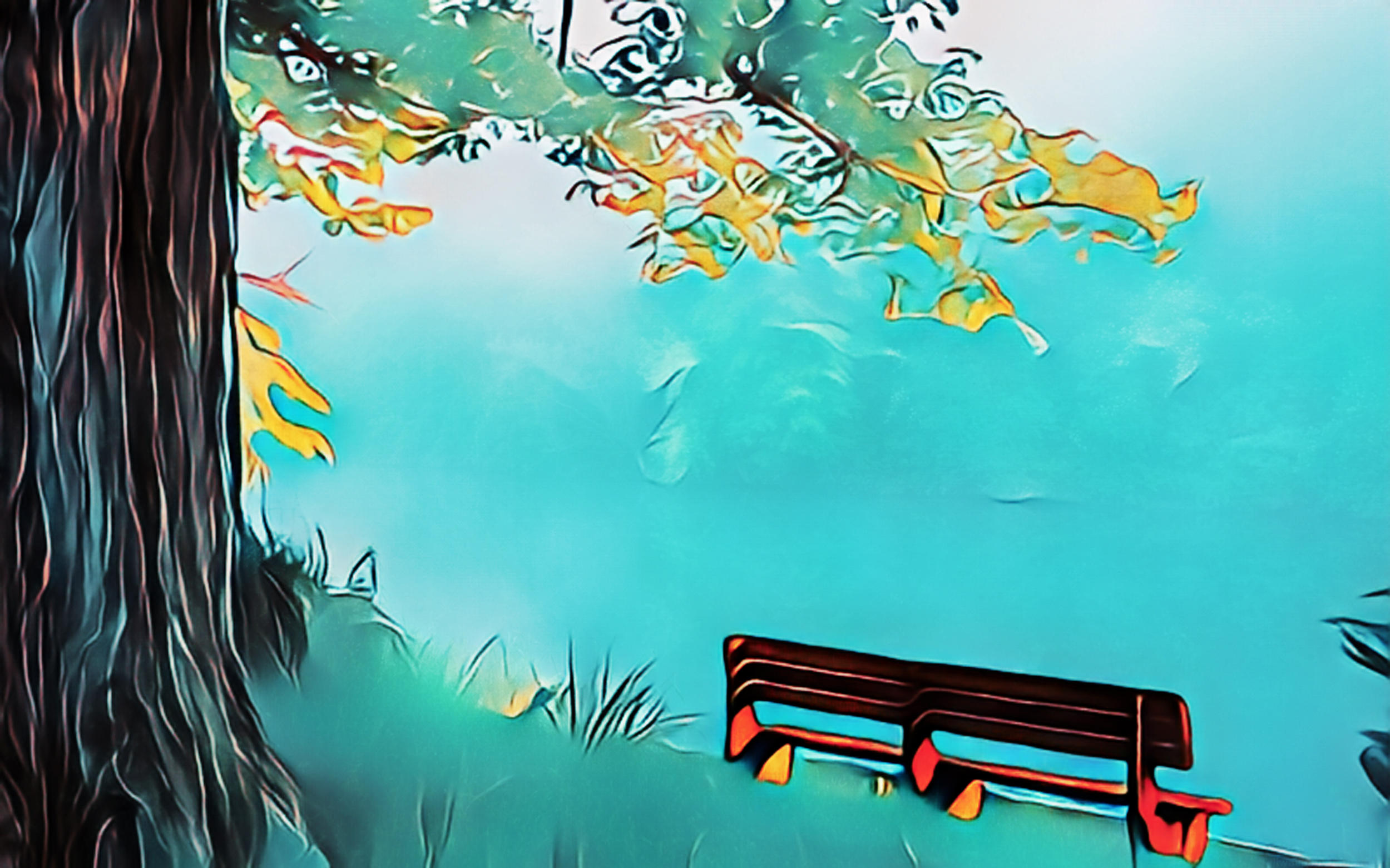 in the silence of nature